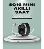 SQ-16 Mini Series 10 Akıllı Saat – 3 Kordon + Hediye Bileklik