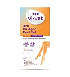 Vi-Vet Portakal Çiçeği Sir Ağda Bant Seti 41'li