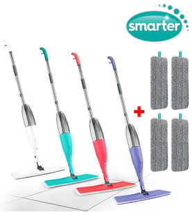 SMARTER SHINY SPREY MOP 4 LÜ + 4 YEDEK MOP