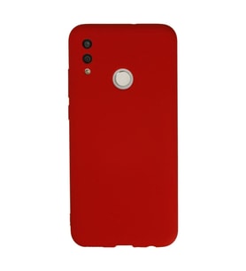 Huawei P Smart 2019 Kılıf Nano İçi Kadife Silikon - Kırmızı