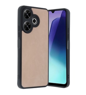 Xiaomi Redmi 13 4g Kılıf Aras Deri Kapak - Pudra
