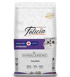 Felicia Kısırlaştırılmış Somonlu Sterilised Kedi Maması 2 Kg