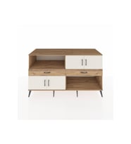 Kronos Konsol 3 Raflı 2 Çekmeceli 4 Kapaklı 176x59x99 Çam-Aytaşı/Çam