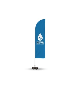 DEVA Partisi Reklam Yönlendirme ve Tanıtım Yelken Bayragı-DVA