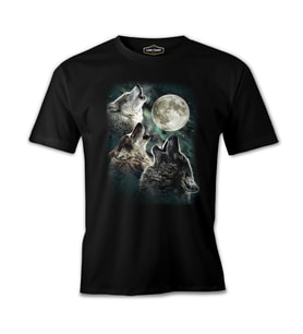 Kurt - Moonlight Siyah Erkek Tshirt
