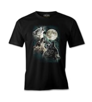 Kurt - Moonlight Siyah Erkek Tshirt