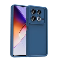 Infinix Note 40 Pro Uyumlu Kılıf Kamera Korumalı Zore Ananas Kapak (Koyu Yeşil)