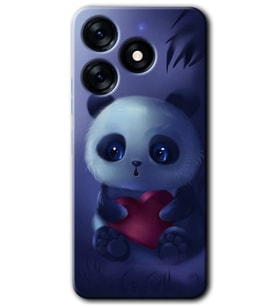 Tecno Spark 10 Pro Kılıf HD Desen Baskılı Kılıf - Bebek Panda