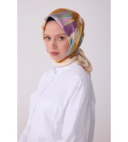 Belli 2026 Yaz Sezonu Twill İpek Eşarp 4303DTM 83