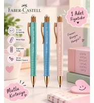 Faber-Castell Polymatic Gold Edition Mekanik Kurşun Kalem 0.7mm