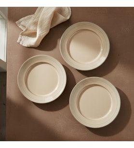 GÜRAL PORSELEN Güral 6 Adet 20 Cm Pasta Tabağı Reaktif Agate 969