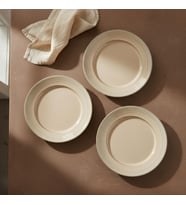 GÜRAL PORSELEN Güral 6 Adet 20 Cm Pasta Tabağı Reaktif Agate 969