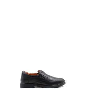 Hakiki Deri Erkek Casual Ayakkabı 951MAF120 (Siyah)