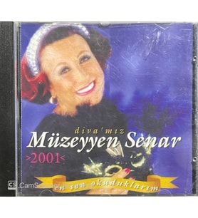 (Plak Değildir CD dir) CD Diva' mız Müzeyyen Senar En Son Okuduklarım Sarı Bandrollü CD (Karışık)