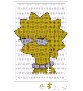 Lisa Simpson Entediada Puzzle 240 Parça Yapboz
