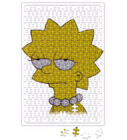 Lisa Simpson Entediada Puzzle 240 Parça Yapboz