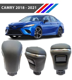 Otozet - Toyota Camry Otomatik Vites Topuzu Gri Şemalı Model 2018-2021