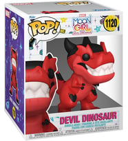 Funko Deluxe Pop Figür - Marvel: Moon Girl And Devil Dinosaur - 6'' Devil Dinosaur (Krem)