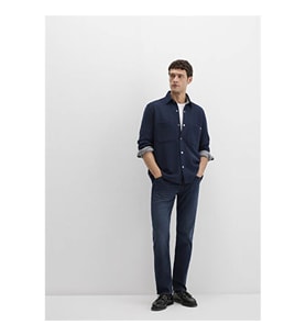 Mavi Hunter Inky Koyu Lacivert Erkek Jean Pantolon M0020290825