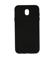 Samsung Galaxy J7 Pro / J730 Kılıf Nano İçi Kadife Silikon - Siyah