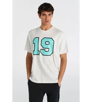 Hummel  Ifans Oversize  Erkek Tişört (Beyaz)
