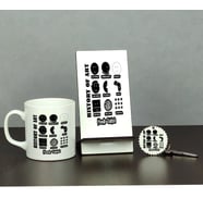 History Of Art Üçlü Set (Kupa + Telefon Standı + Anahtarlık)