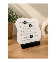 Süresiz Masa Takvimi – Minimal Dekoratif Masaüstü Takvim - Perpetual Calendar
