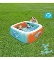 Havuz Pencereli Kare 168 Cm x 58 Cm - Mavi Su Dünyası
