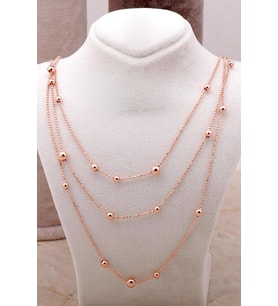 Dorika Rose 925 Ayar Gümüş Kolye 6859
