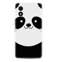 TCL 303 Kılıf Silikon Desen Özel Seri Sevimli Panda 1794