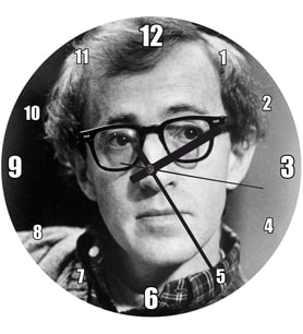 Cakatablo Woody Allen Kazak Gömlek Duvar Saati