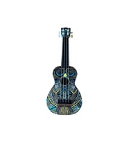 Hawiian U202-OWL 4 Telli Ukulele (Baykuş Desenli) Eğitici Tasarım, Küçük Eller İçin Ergonomik Boyut, Renkli Figürlü