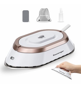 Rowenger NB301 Mini Seyahat Ütüsü Çift Voltaj Dünya Çapında Kullanıma Uygun (Beyaz)