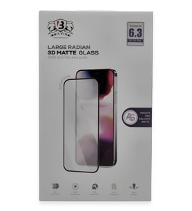 Mey İthalat® Iphone 16 Bilvis 3D Mat Cam Ekran Koruyucu