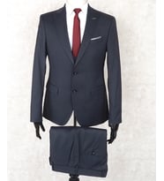 Jan Carlucci Slimfit Yelekli Drop 6 Takım-Lacivert