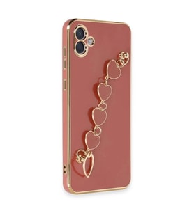 Galaxy A04 Kılıf Esila  - Kırmızı