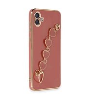 Galaxy A04 Kılıf Esila  - Kırmızı