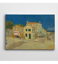 Vincent Van Gogh Yellow House The Street Kanvas Tablo