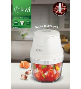 Kc8203 3 Bıçaklı 350 ML Şarjlı Gıda Doğrayıcı Blender