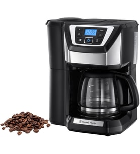 Russell Hobbs Victory Öğütücülü Kahve Makinesi (1,5 L Cam Sürahi, 12 Fincan, Dijital Programlanabili