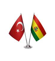 Bolivya İkili Masa Bayrağı