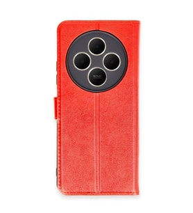 Xiaomi Redmi 14C Kılıf Trend S Plus Kapaklı Kılıf - Kırmızı