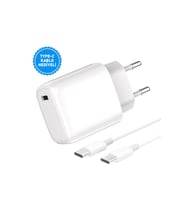 Intouch Smarty Pd 25 W Type-c To Type-c Kablolu Şarj Adaptörü / Xiaomi - Samsung - Iphone 15/16 Ile Uyumlu
