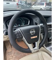 DİKİŞLİ DİREKSİYON KILIFI SİYAH DERİ SİYAH DİKİŞLİ VOLVO BU DİREKSİYONLAR İÇİN