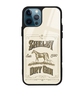 iPhone 12 Pro Max Peaky Blinders Shelby Dry Gin Tasarımlı Glossy Telefon Kılıfı