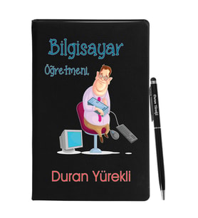 Bilgisayar Eğitimi Öğretmenlerine Özel Defter Kalem Seti