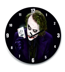 Cakatablo Joker Heath Ledger Duvar Saati