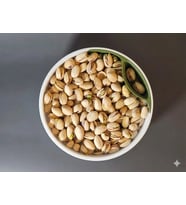 Geleneksel Antep Fıstığı Kasesi (Yeşil-Beyaz)