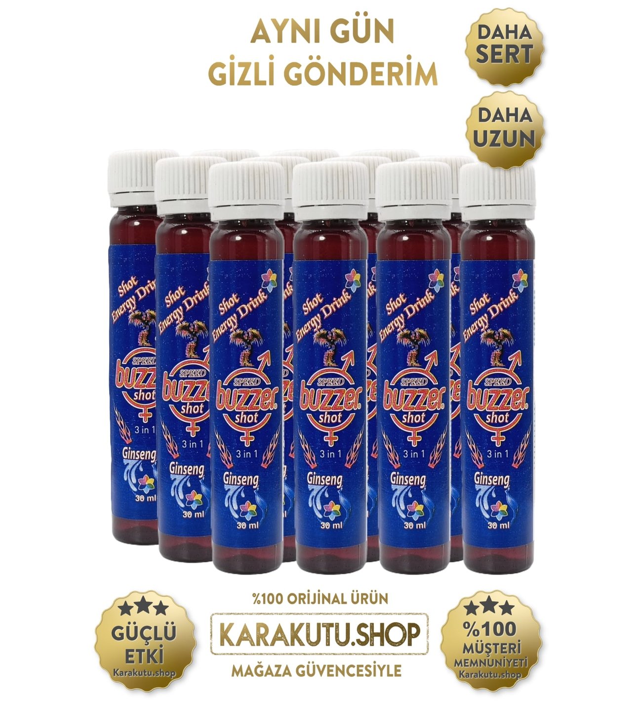 Buzzer Shot 12 Adet