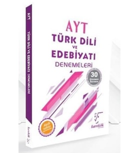 Karekök Yayınları Yeni Müf. Karekök Yayınları AYT Türk Dili ve Edebiyatı Denemeleri (30 Çözümlü Deneme) (Çok Renkli)